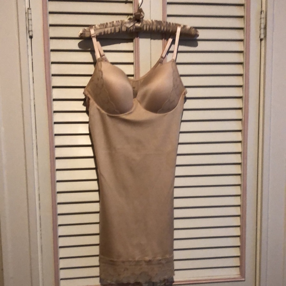 SPANX Tan Chemise worn once